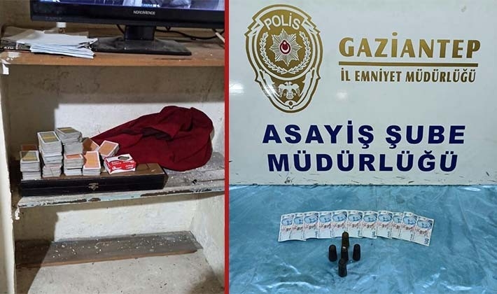 Gaziantep'te 24 kişiye kumar ve korona cezası