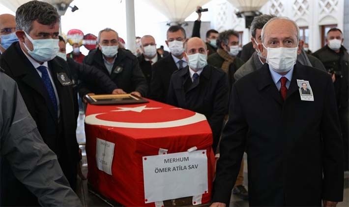 Kılıçdaroğlu, Sav için düzenlenen cenaze törenine katıldı