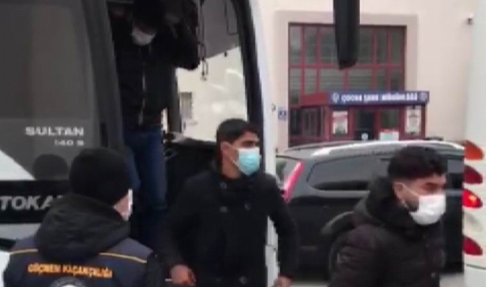 Konya’da kaçak göçmenler ve organizatör polise yakalandı