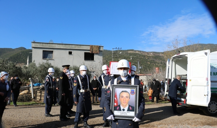 Kazada vefat eden baba oğul defnedildi