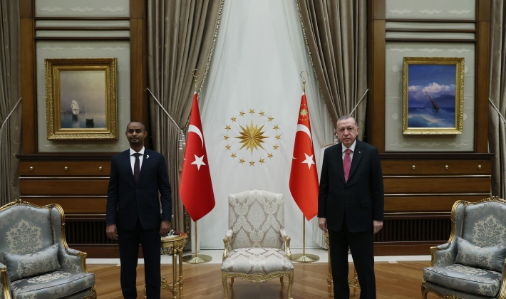 Cumhurbaşkanı Erdoğan, Somali Adalet Bakanı'nı kabul etti