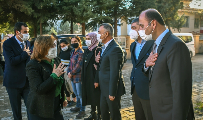 Şahin’den Araban AK Parti ilçe teşkilatına hayırlı olsun ziyareti