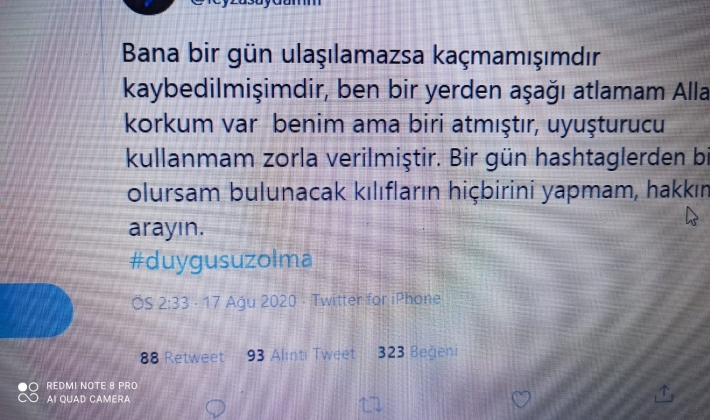 GENÇ KIZ İNTİHAR MI ETTİ, YOKSA ÖLDÜRÜLDÜ MÜ? ARAŞTIRILIYOR SIR ÖLÜM!