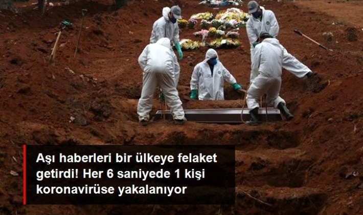 Aşı haberi bir ülkeye felaket getirdi!