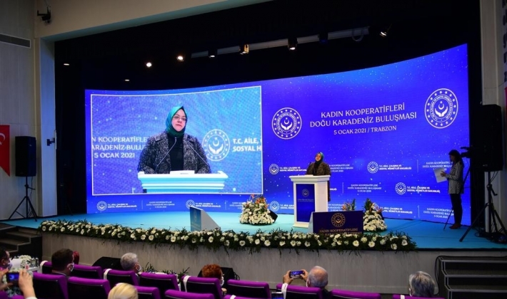 Bakan Selçuk, Kadın Kooperatifleri Doğu Karadeniz Buluşmasına katıldı