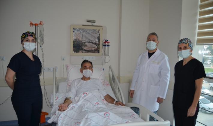 Alanya’da ilk kapalı böbrek kanseri ameliyatı