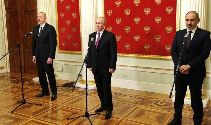 Azerbaycan, Rusya ve Ermenistan liderlerinin zirvesi sona erdi