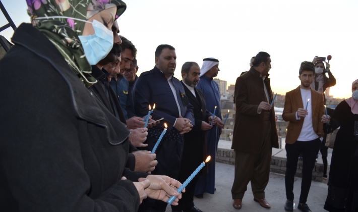 Bağdat’taki saldırıda ölenler Erbil’de anıldı