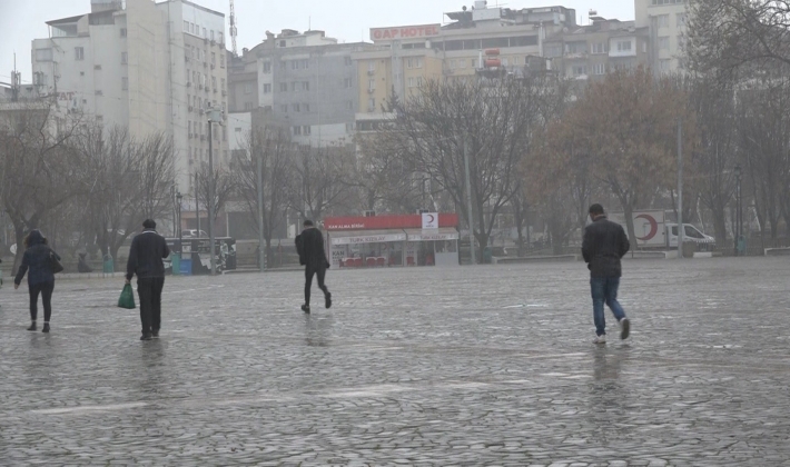 Gaziantep’te dolu yağışı