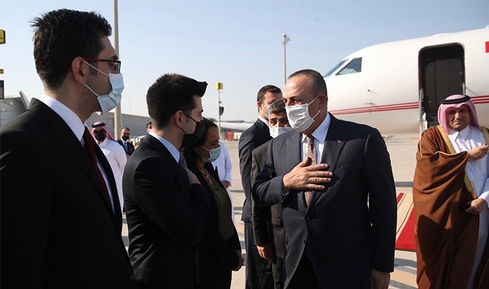 Dışişleri Bakanı Çavuşoğlu, Katar’da