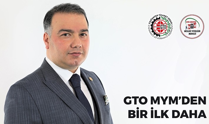 GTO Mesleki Yeterlilik Merkezi'nden bir ilk daha