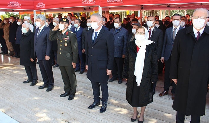 Gaziantep'te 18 Mart Çanakkale Zaferi töreni