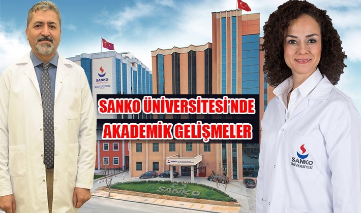 Sanko üniversitesi’nde akademik yükselmeler