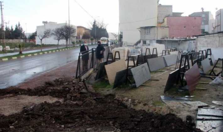 Kilis'te roket paniği