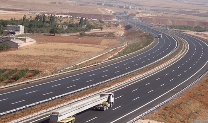 Gaziantep- Şanlıurfa Karayolu’nda çalışma