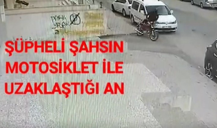 16 suç kaydı bulunan motosiklet hırsızı kamerada