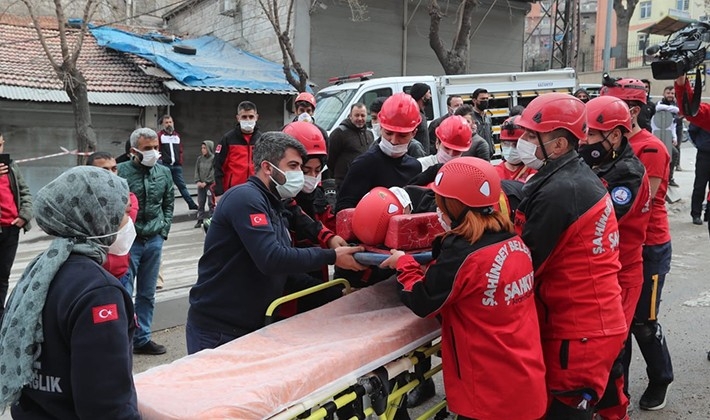 ŞAHKUT’tan gerçeği aratmayan deprem tatbikatı