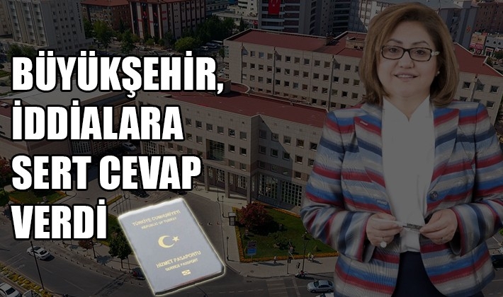 BÜYÜKŞEHİR, İDDİALARA SERT CEVAP VERDİ