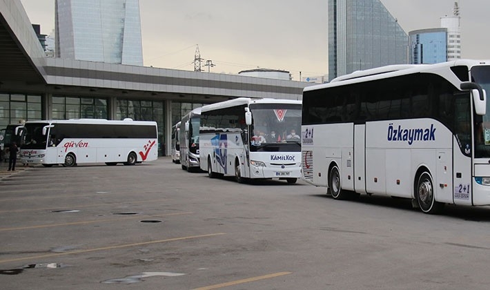 AŞTİ’de otobüs Gaziantep’e yalnızca 3 yolcu ile yola çıktı