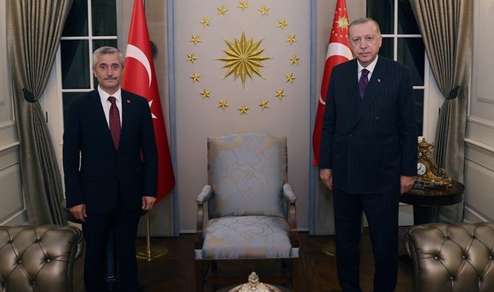 Tahmazoğlu, Cumhurbaşkanı Erdoğan ile görüştü
