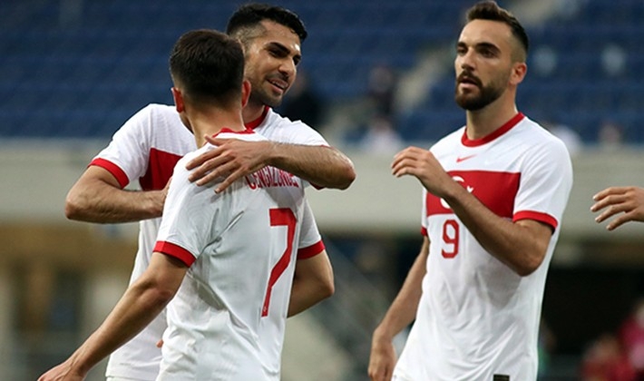 Türkiye, hazırlık maçında Moldova'yı 2 golle geçti