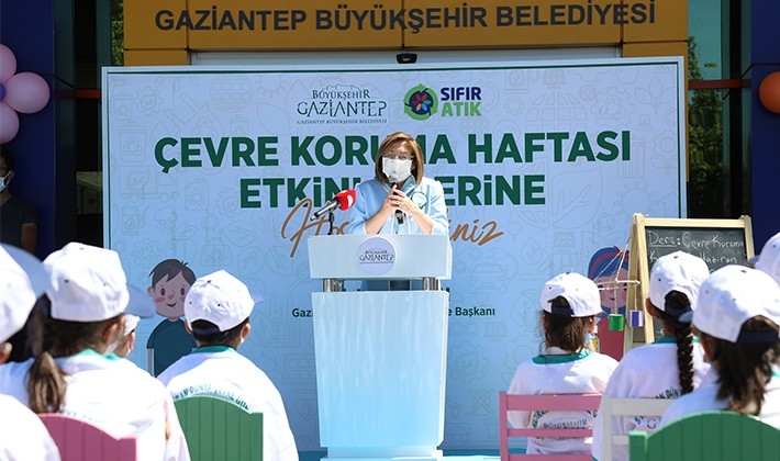 Büyükşehir 5 haziran 'Dünya Çevre Günü'nü' çocuklarla kutladı
