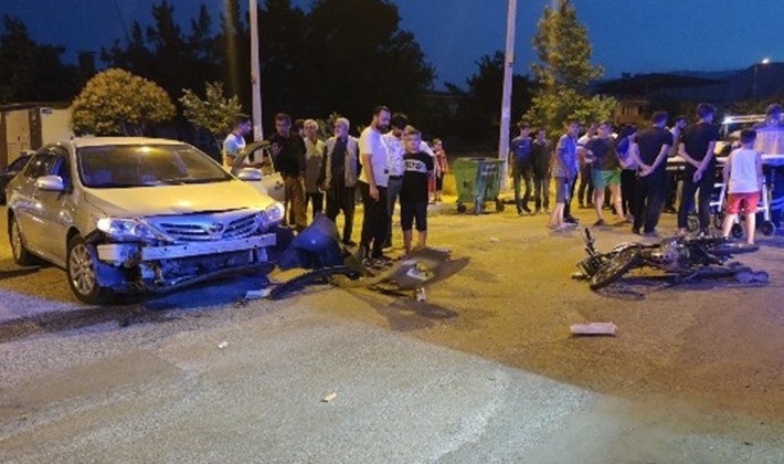 Gaziantep'te trafik kazası: 1 yaralı