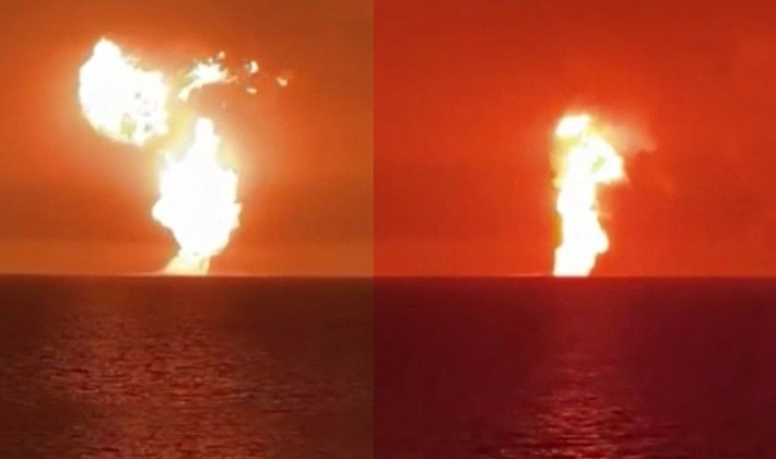 Hazar Denizi'nde büyük patlama!