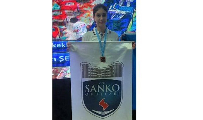 SANKO okullarının yüzme başarısı