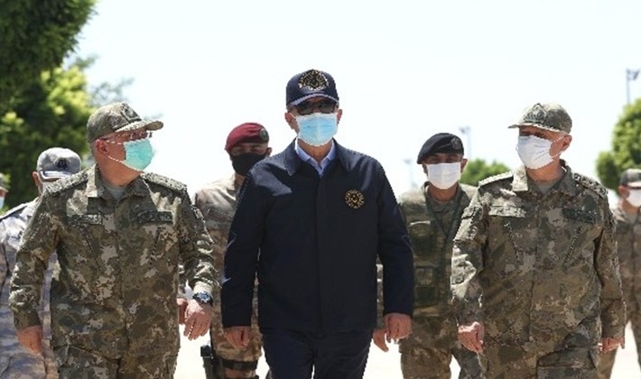 Milli Savunma Bakanı Hulusi Akar Gaziantep'te